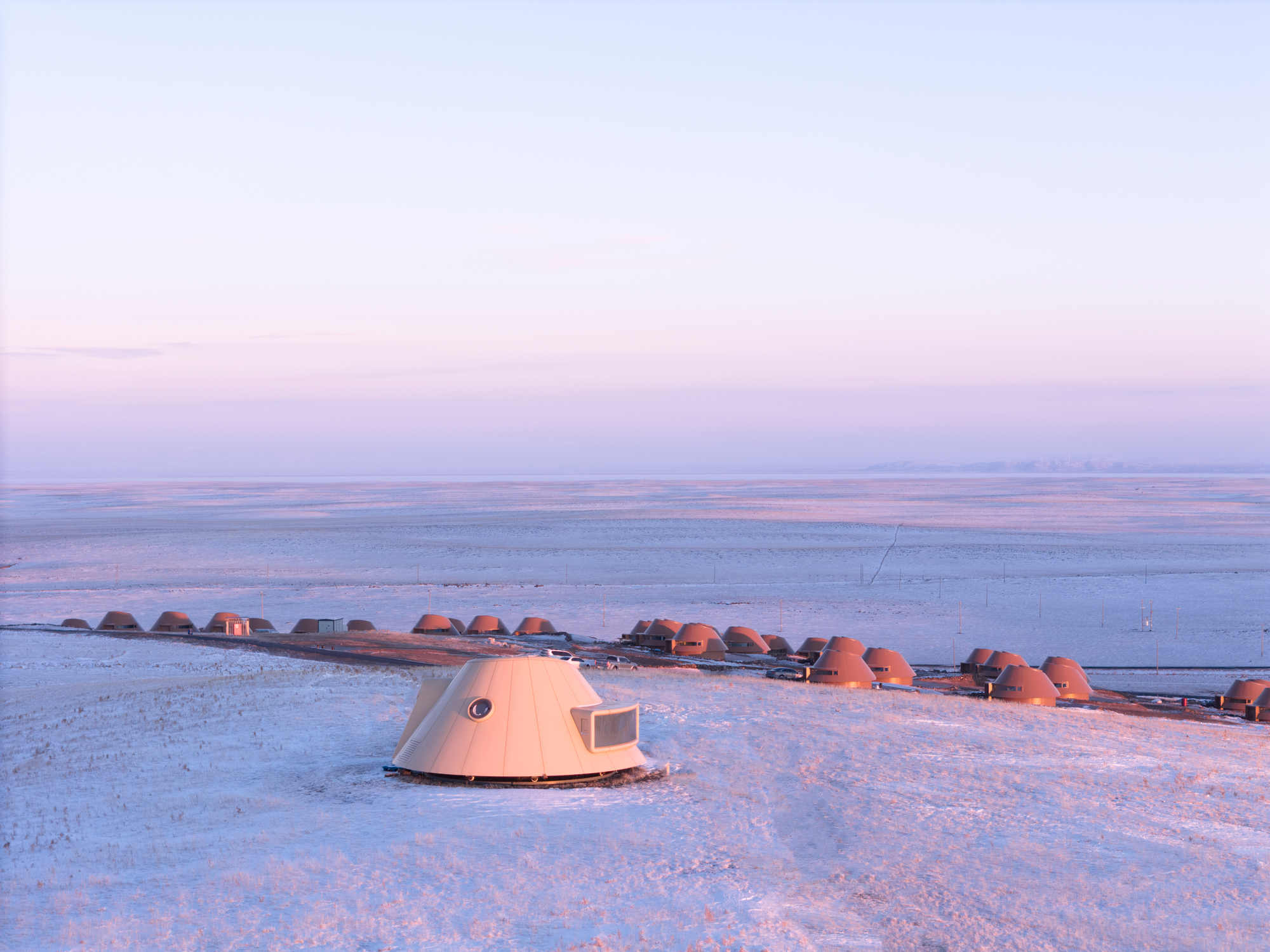 抵达大厅酒店内的火山丨中国锡林郭勒丨PLAT ASIA-39