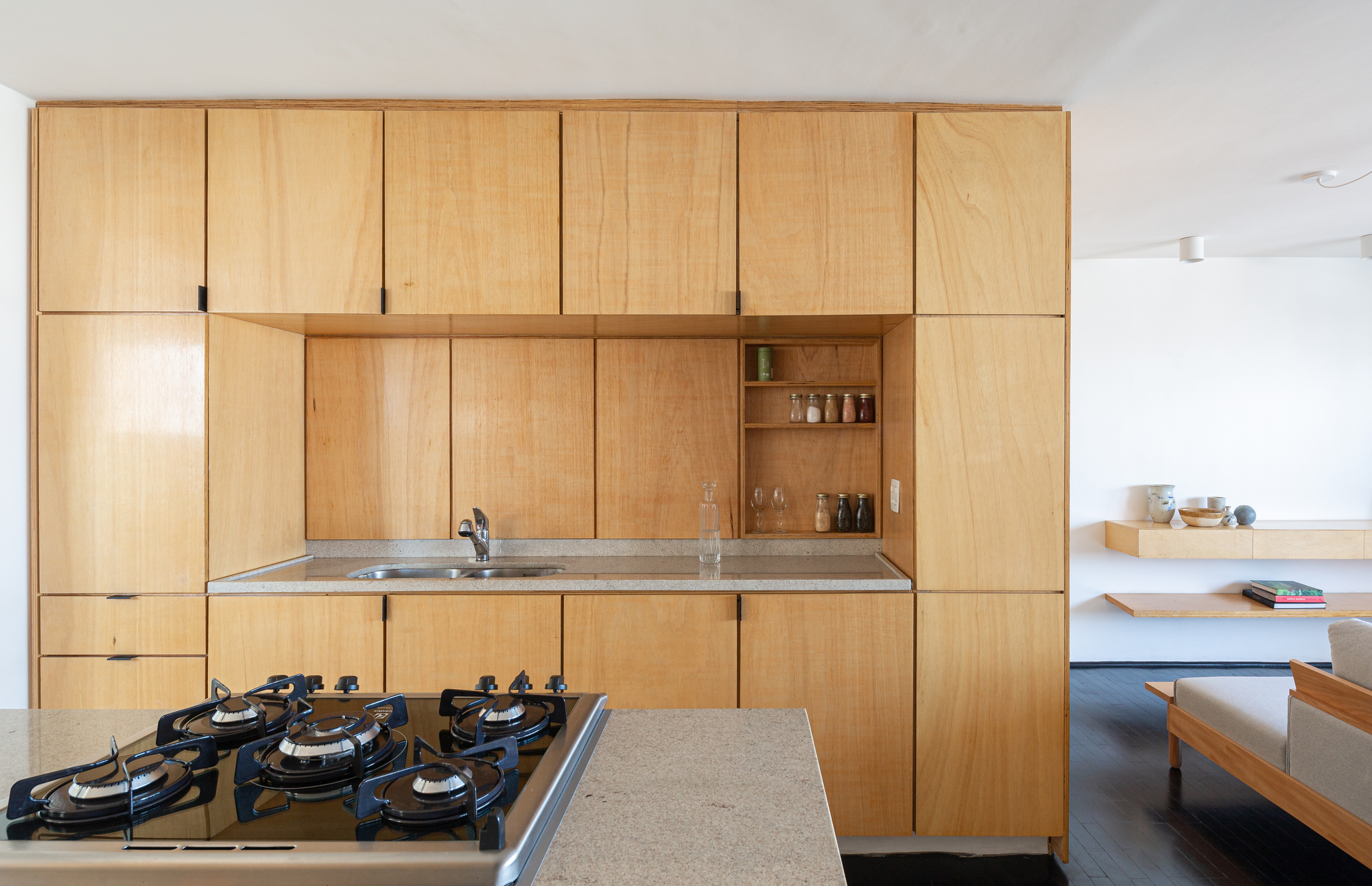 巴西 Mooca 社区 60 年代公寓的翻新之旅-19