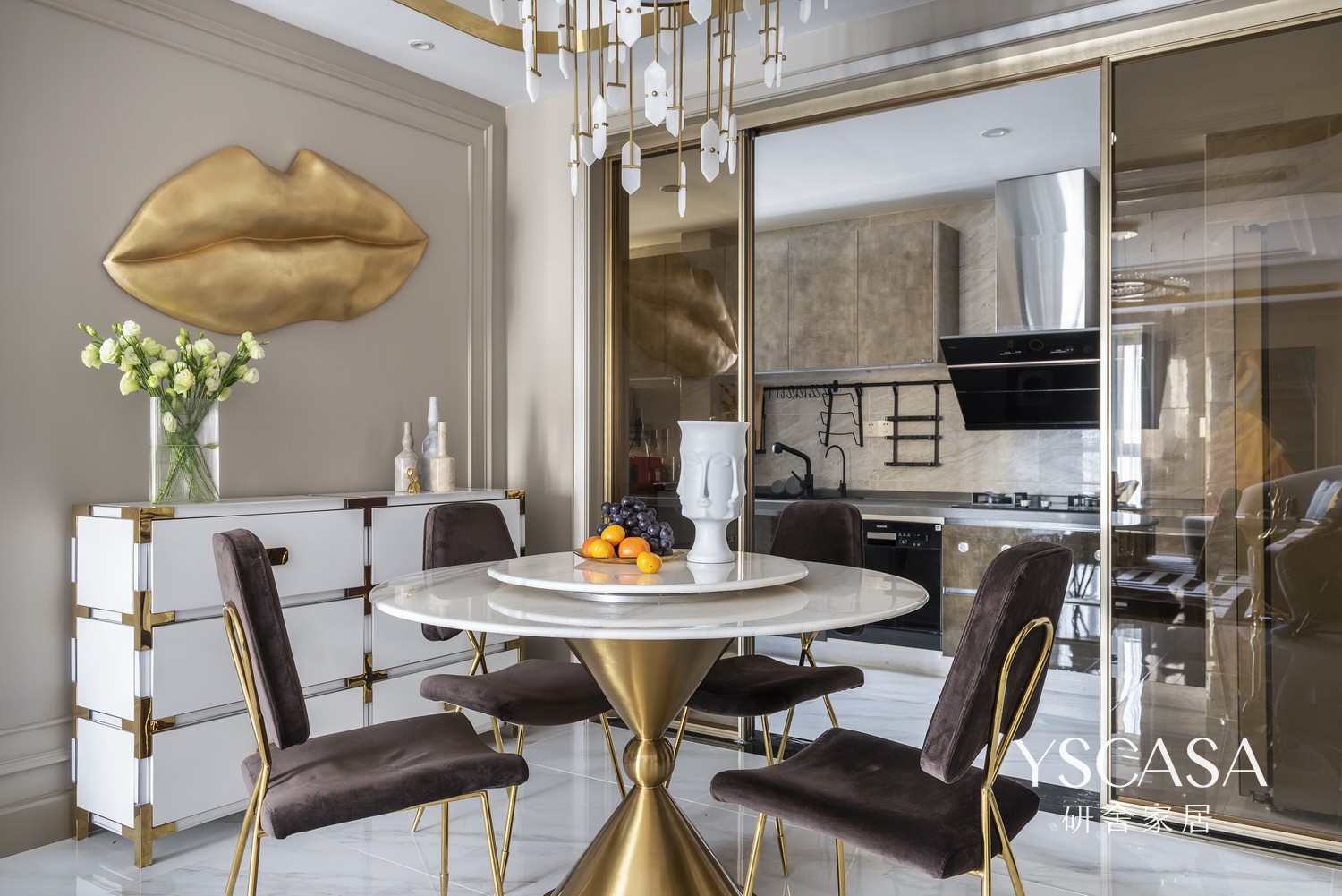 华润二十四城 122.4㎡现代轻奢家居,温馨中展现轻奢品味-38