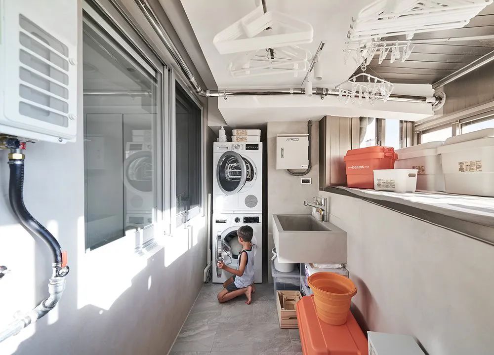 客厅变成大“广场”，139㎡可开可关的超大空间 | 虫点子新作-92