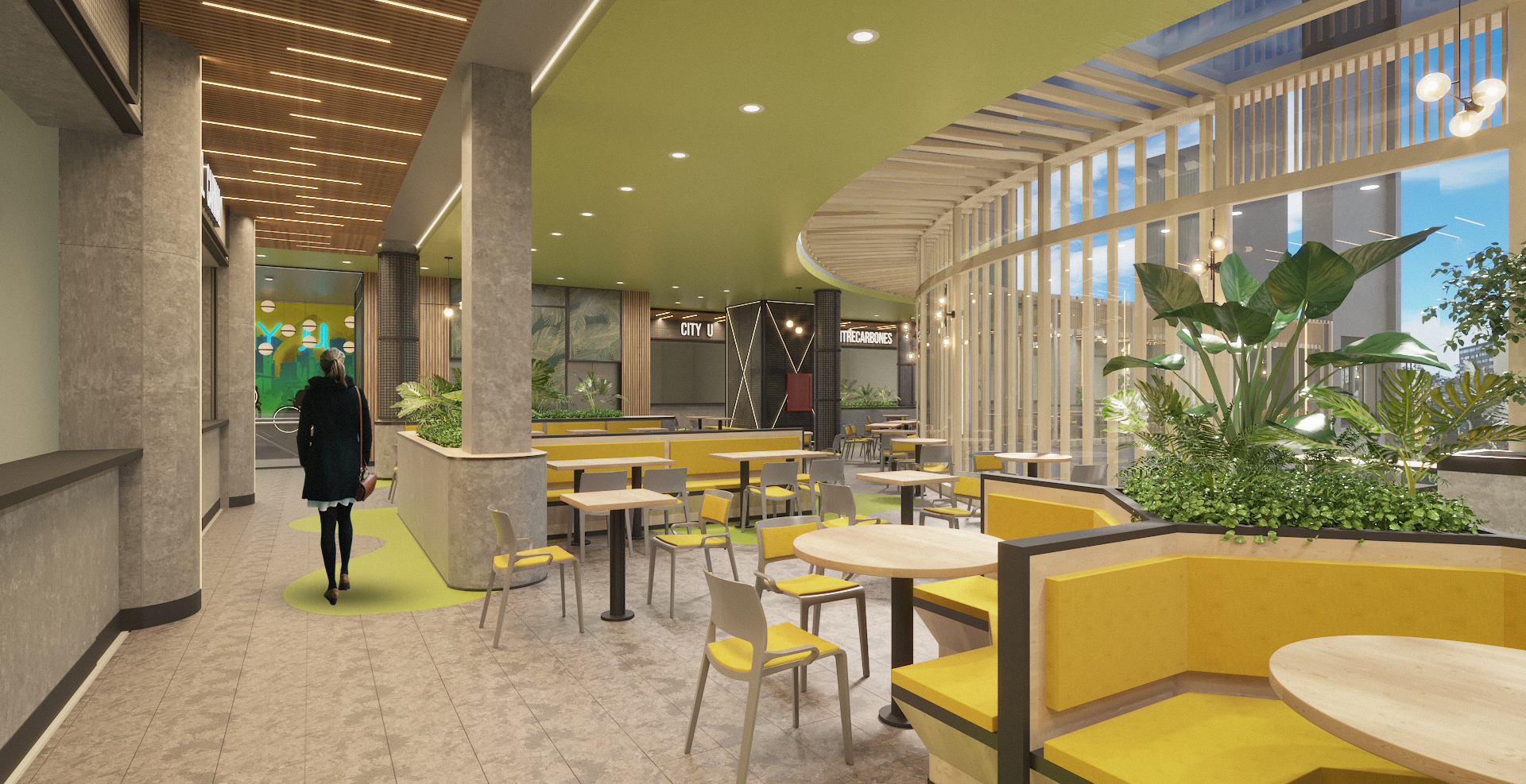 Plazoleta de comidas City U-8