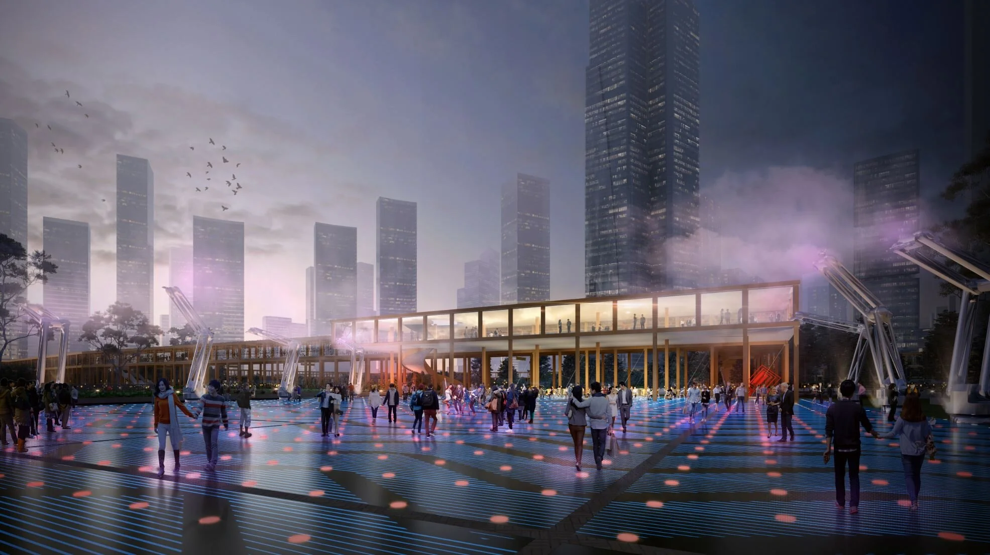 东莞国际商务区中央公园及绿轴概念景观设计国际咨询丨中国东莞丨TALLER,LOLA-22