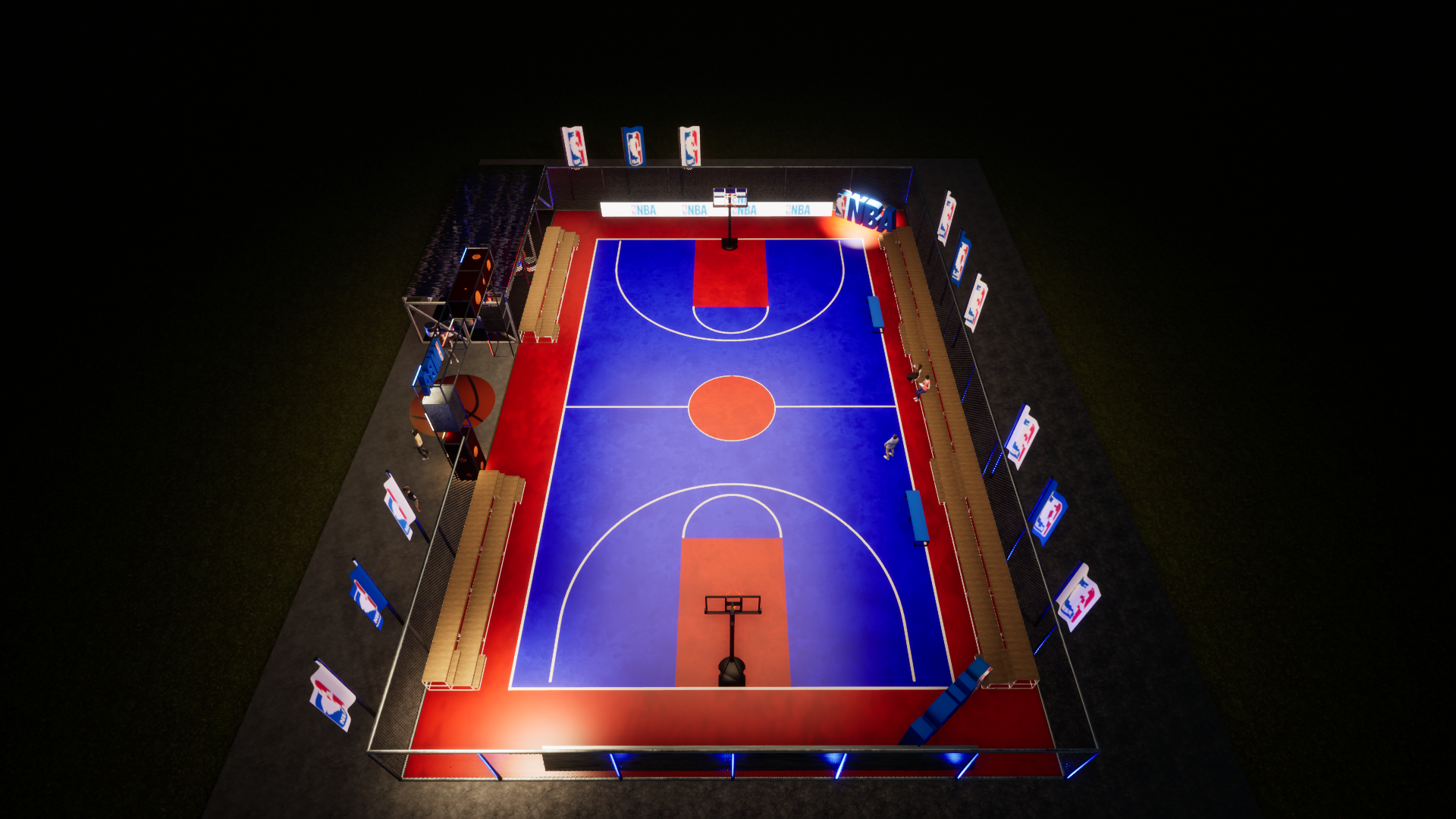 Cenografia de Evento da NBA-6