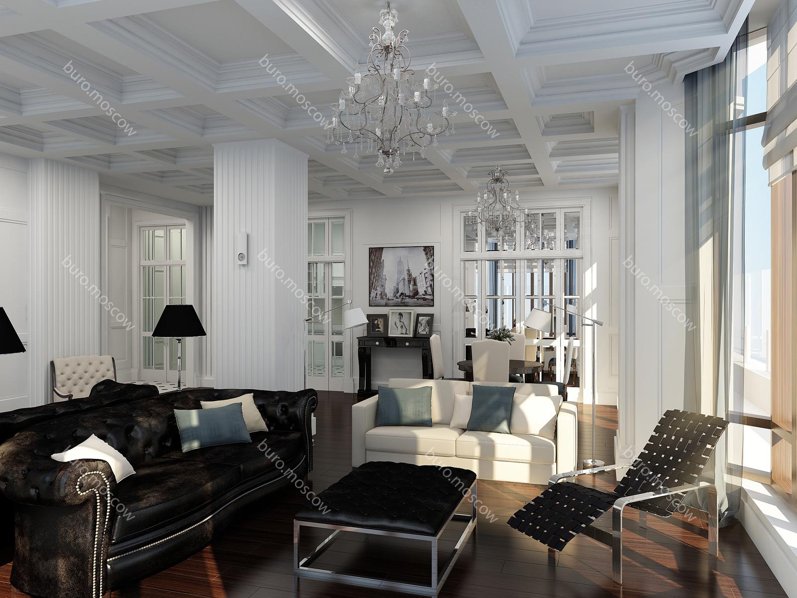 ЖК Триумф Палас公寓室内设计丨未明确提及设计公司,团队有Коротенко Максим等-0