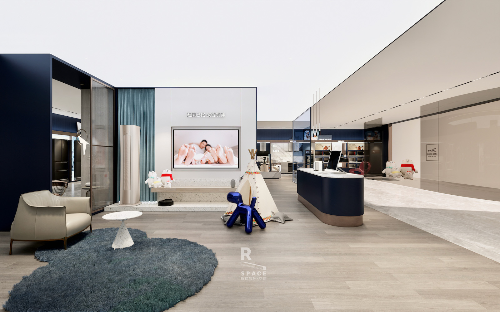 美的全品类旗舰店丨中国上海丨瑞德设计-19