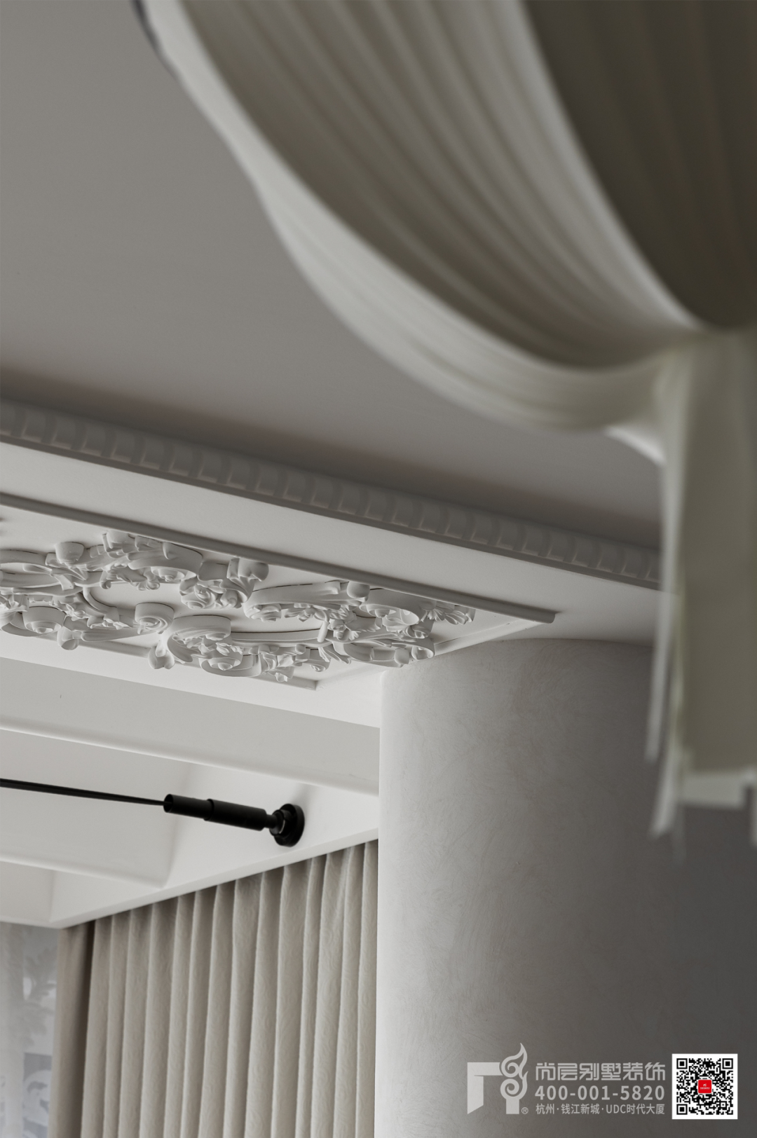 300㎡悦安佳府夏日轻法式装修丨杭州尚层装饰-37