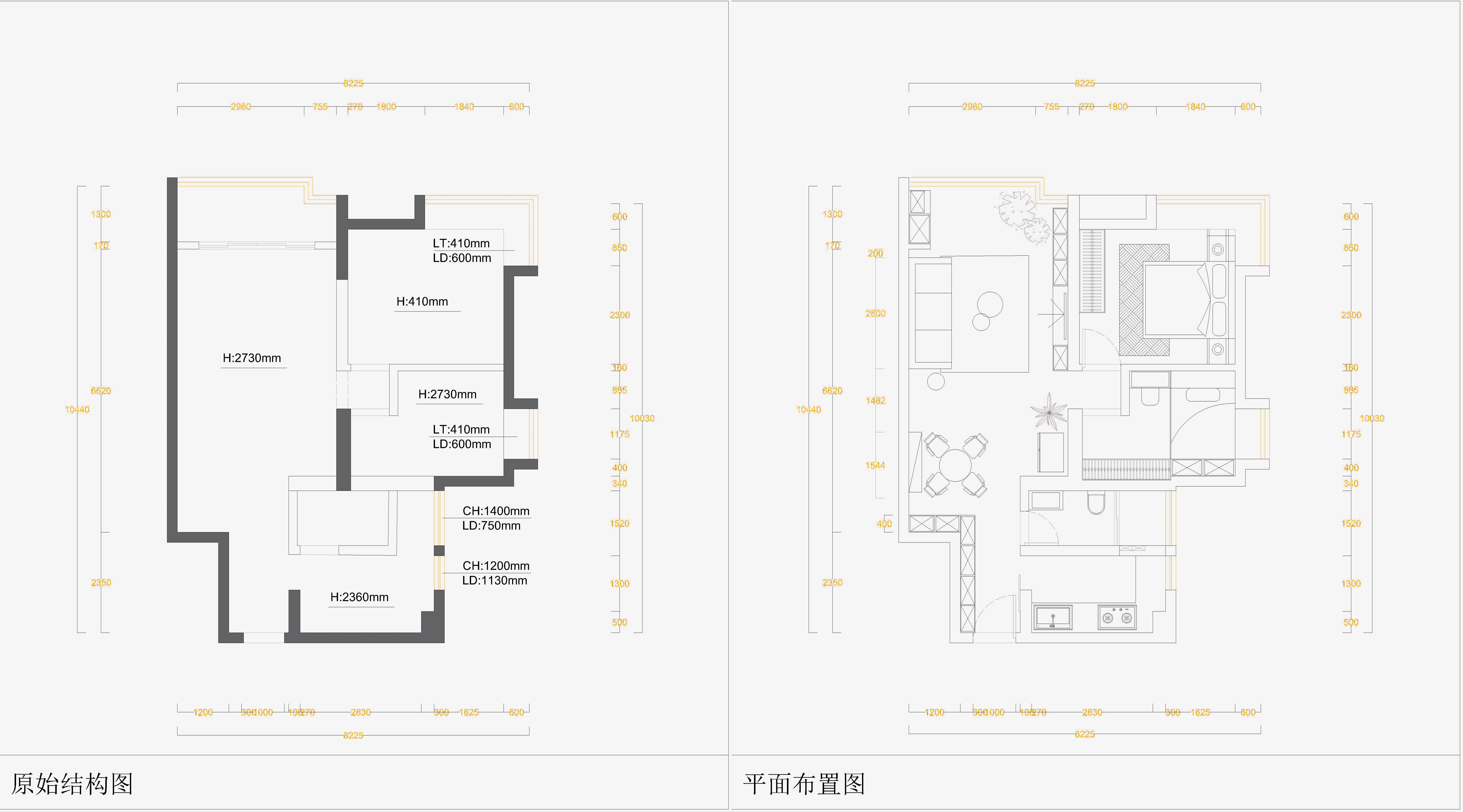 广州老小区65㎡室内改造方案丨中国广州-0