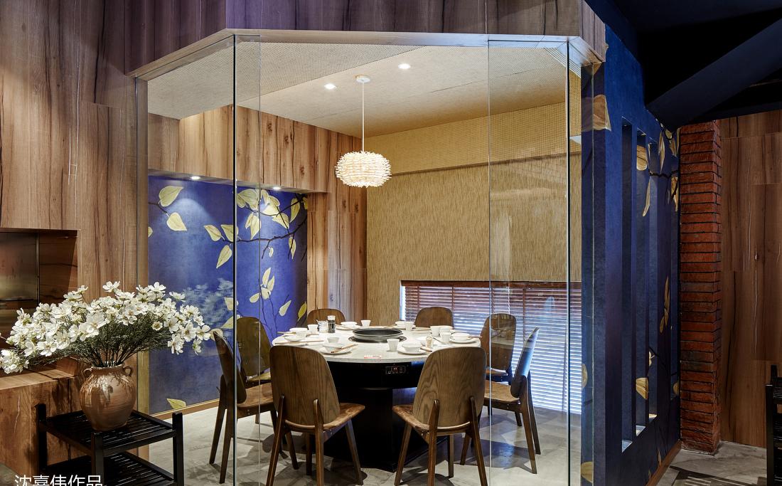 火锅店丨沈嘉伟设计作品—丼致火锅-4