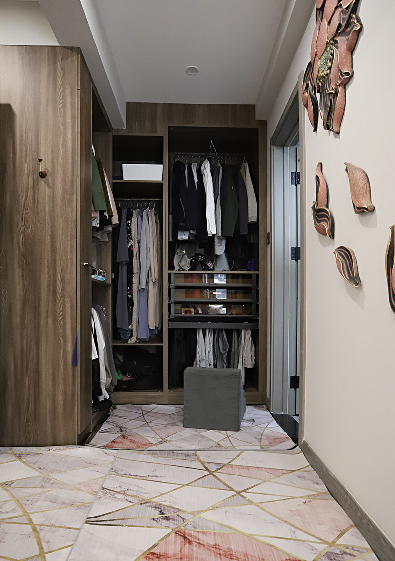 深圳东岭100㎡中式混搭绿意空间-25