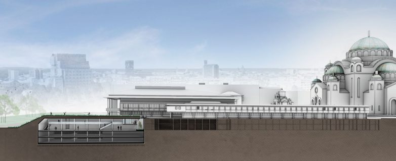 塞尔维亚国家图书馆仓库扩建项目丨贝尔格莱德丨MITarh d.o.o.等（获奖团队）-12