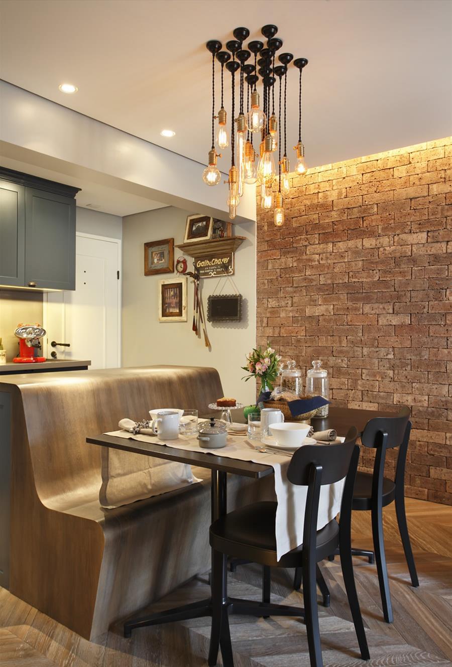 巴西圣保罗 Jardins 区 80 平米复古公寓设计-3