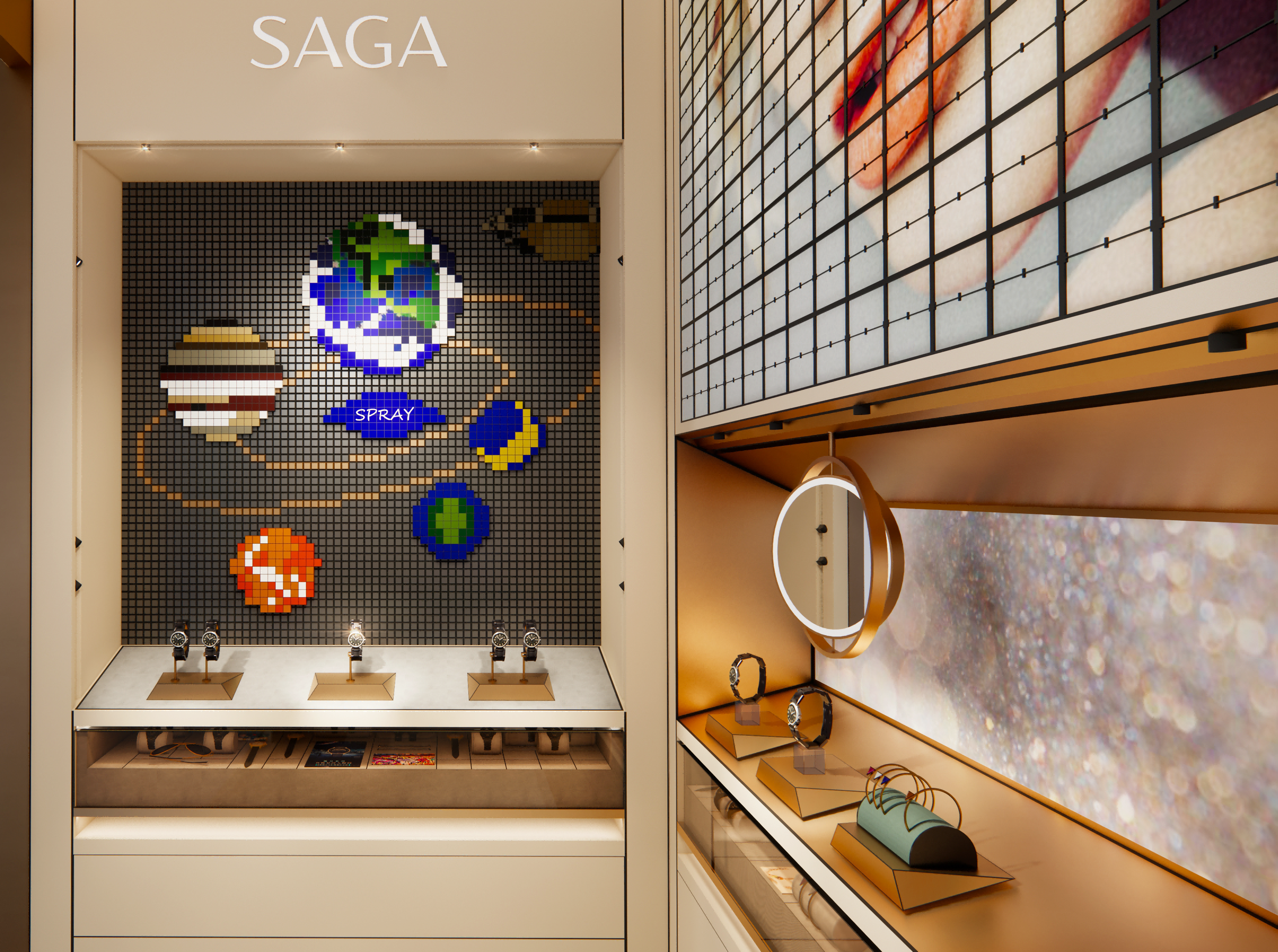 得利钟表体验展厅丨中国广东丨D&M店与面-90