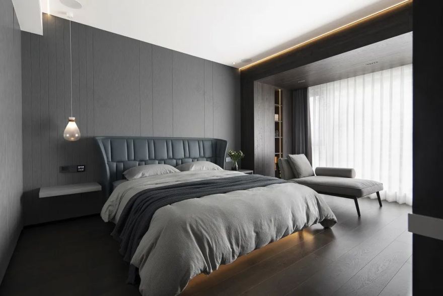 温州悦府 180 方暗黑风格别墅设计丨中国温州丨华派装饰-67