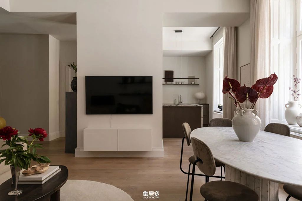 斯德哥尔摩百年公寓现代设计丨瑞典斯德哥尔摩丨瑞典设计师-10