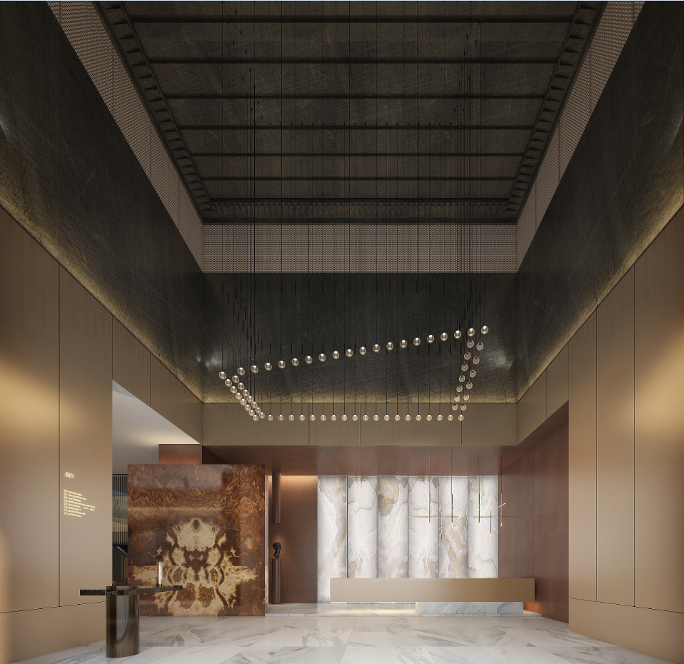 【三V设计】合作项目分享-北京顺义某售楼处-0