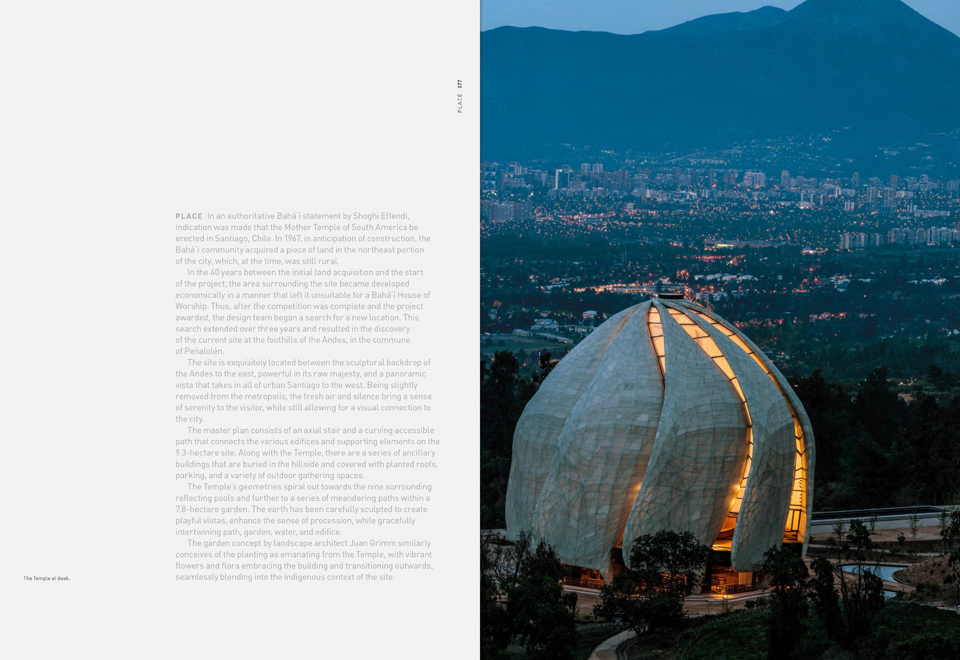 Embodied Light · 南美洲巴哈伊神庙丨智利圣地亚哥丨Hariri Pontarini Architects-14