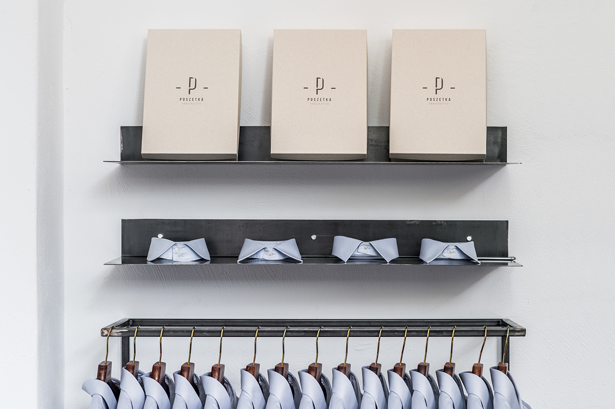 波兰手工男装店 Poszetka 室内设计-10