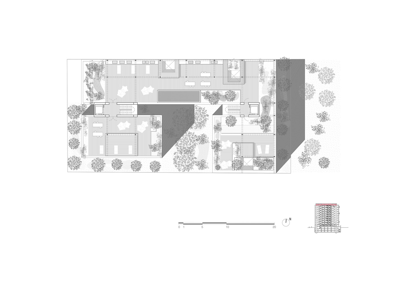 墨西哥城 BP 塔 · 开放,绿色,共享的生活空间-57