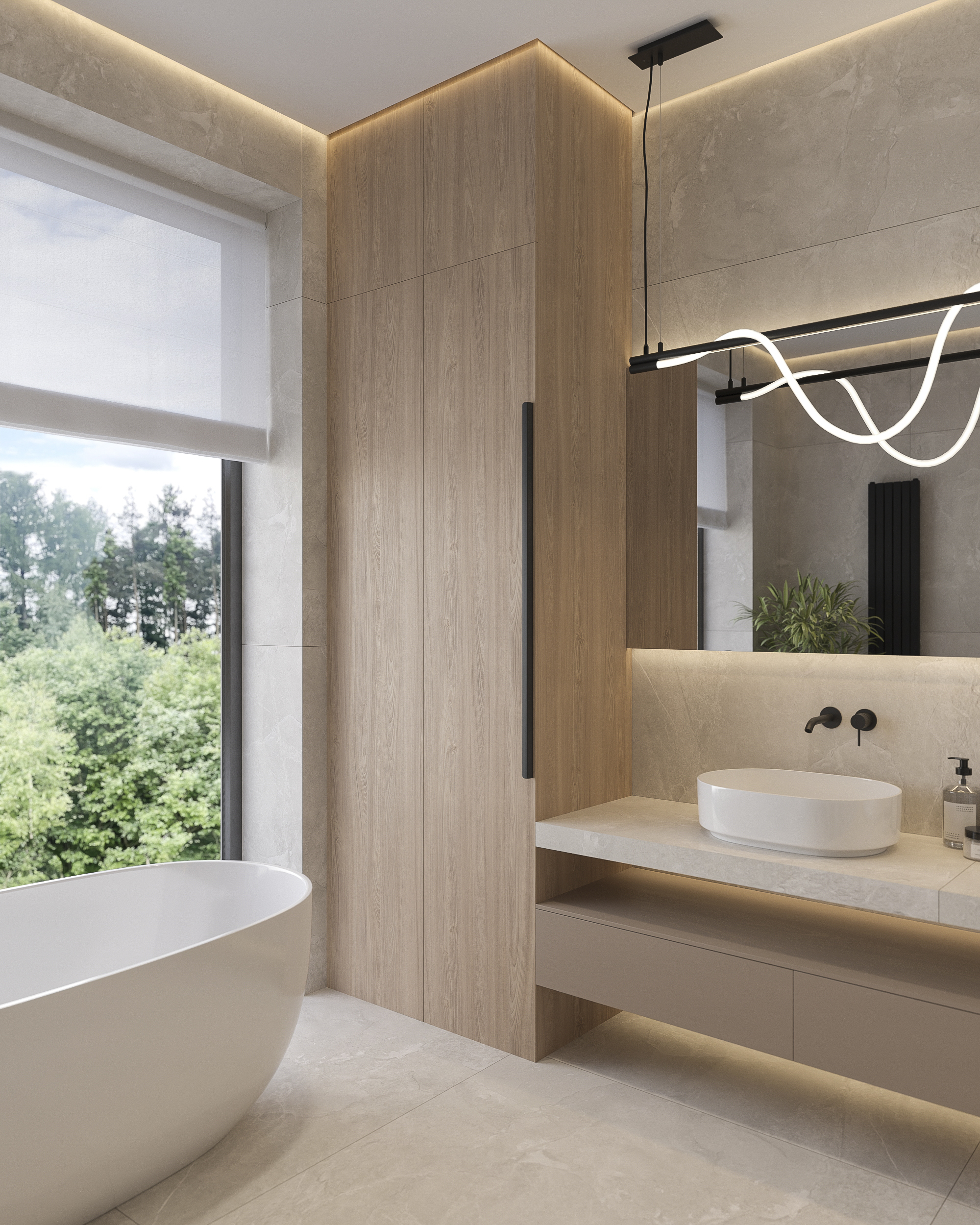 House in a modern style #K1-36