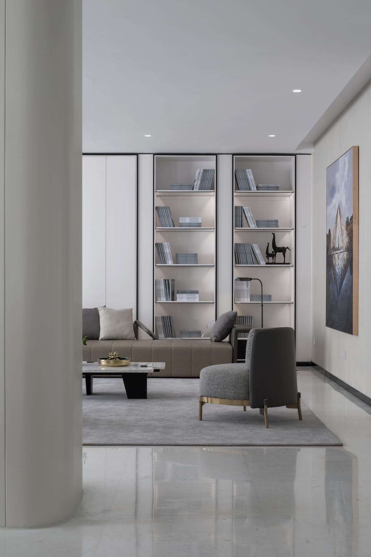 极简、艺术、智能未来的空间 | HY和易国际空间设计-10