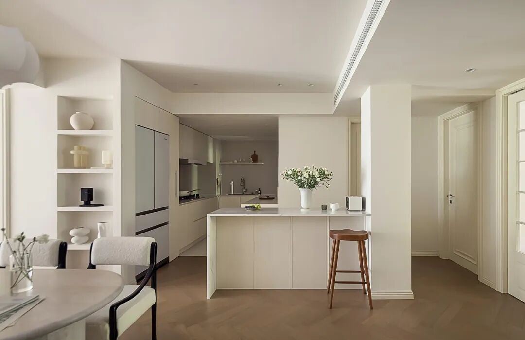 【新作】谁说小户型不能玩法式?97㎡治愈系空间,美到不想出门-23