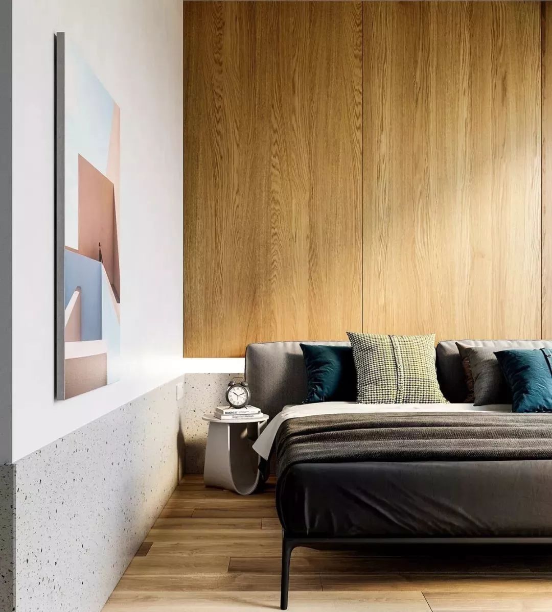 知性优雅现代公寓，以灰色为主调的 74.1m²精致空间-23