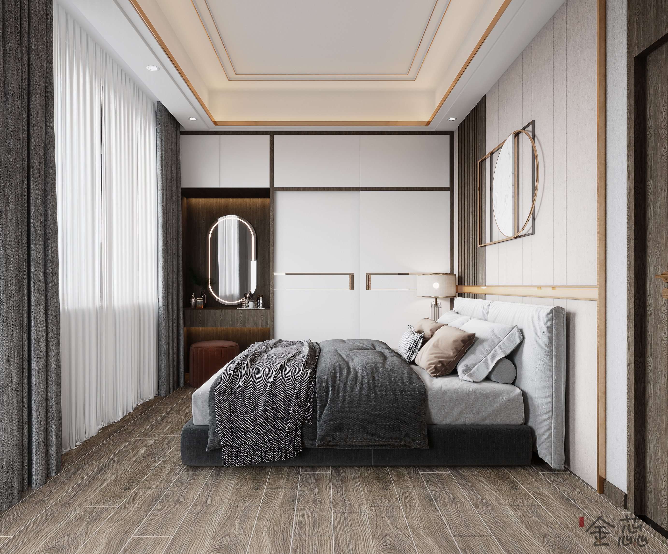 现代轻奢室内设计-7