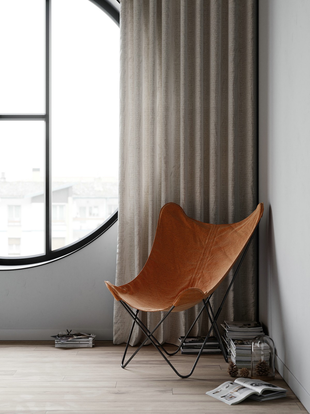 当北欧风遇上工业风，时尚简约混搭设计！-6