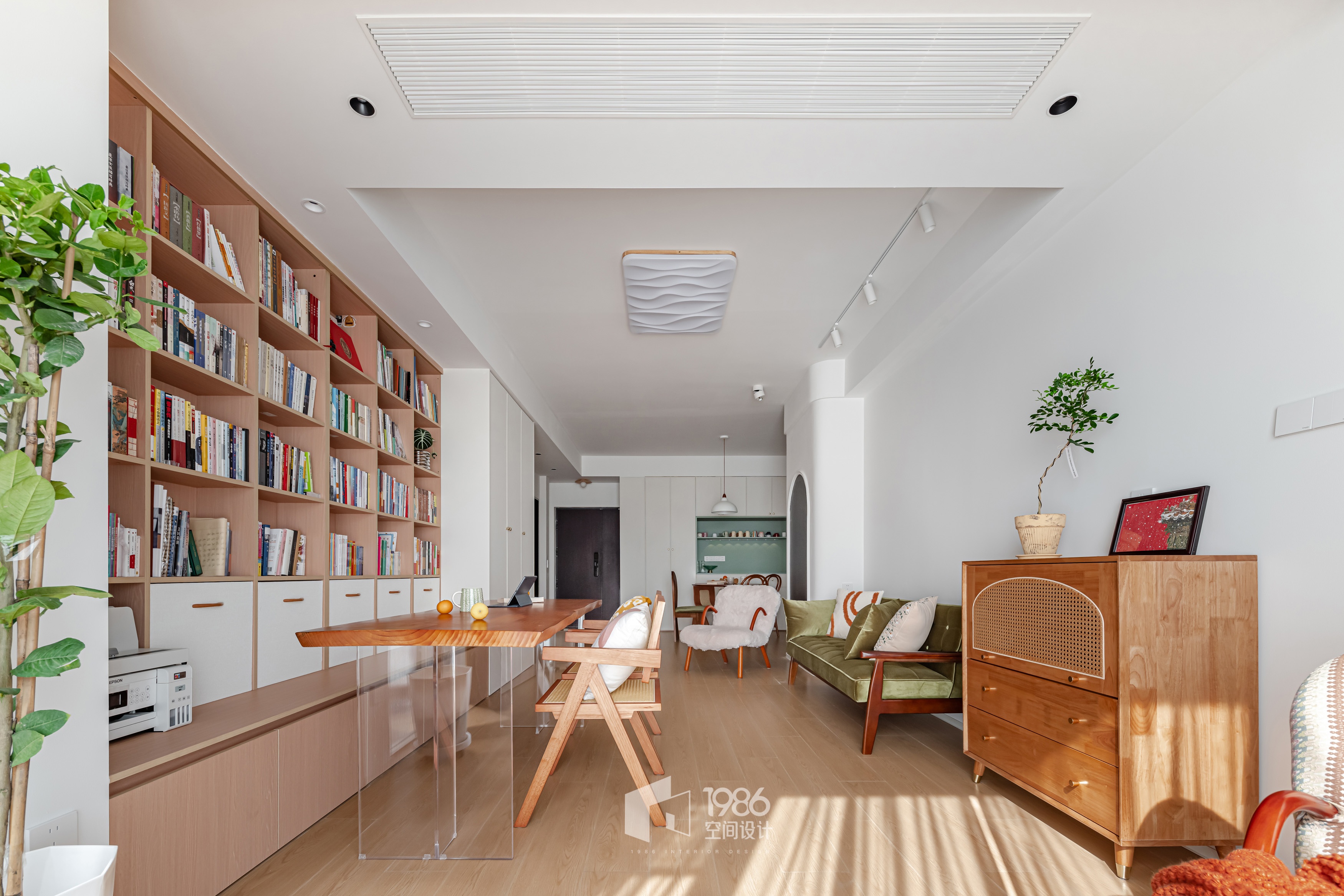 原木混搭风住宅设计丨中国长沙丨1986 设计-14