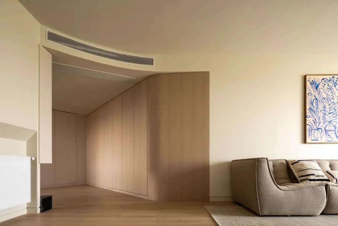 实景作品|梅花山庄168㎡异形空间变通透婚房！-72