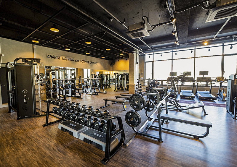 简约 95 平米健身中心，专业室内设计展现空间魅力-5
