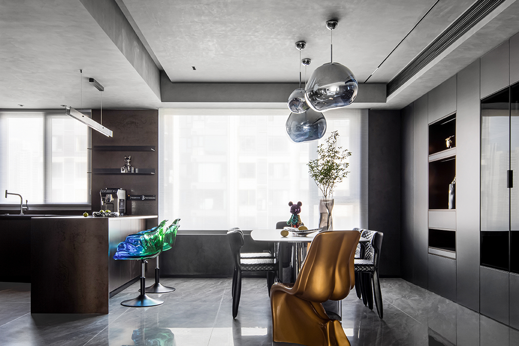 广西中海天钻大平层丨中国柳州丨上海诺纳建筑装饰设计有限公司,佛山舍田营造软装设计有限公司-24