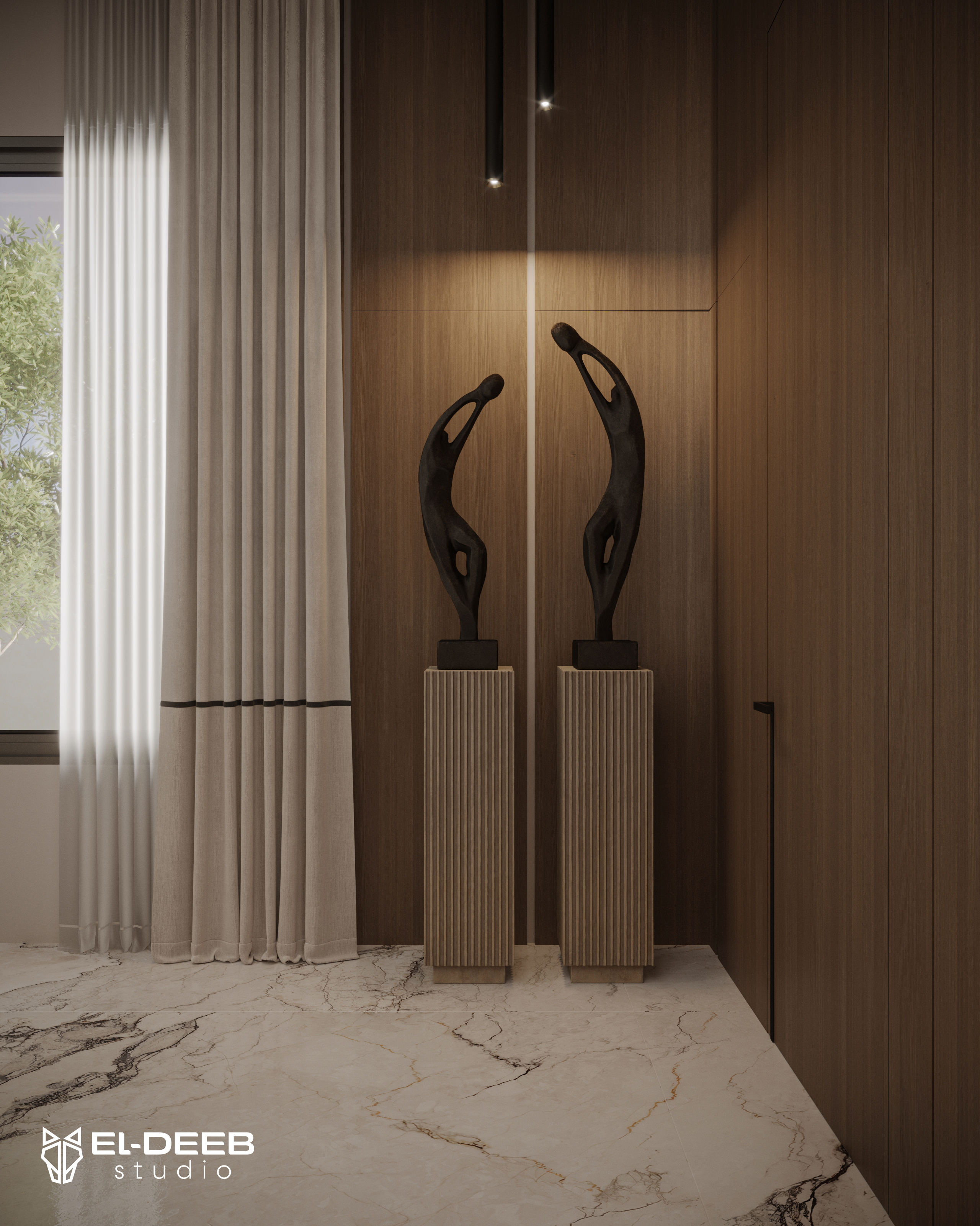 Organic Balance Villa Reception & Stairs-24