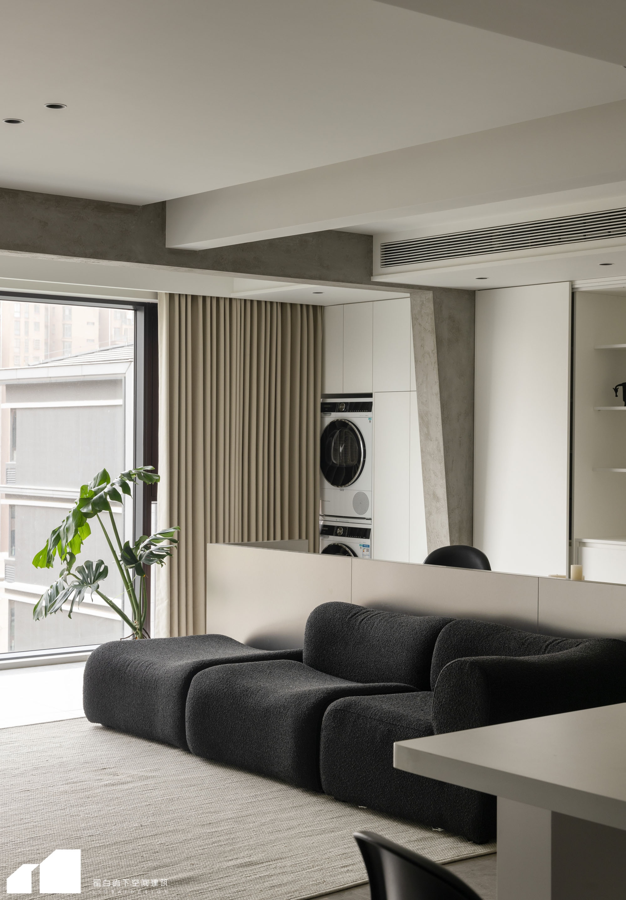 留白·私宅 ，浔岚 黑白灰的纯粹之美-2