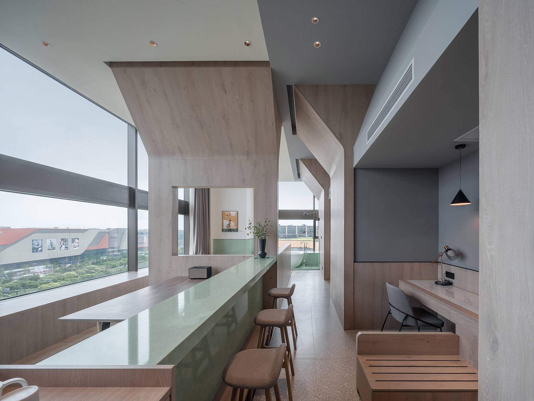 亚朵S酒店，上海 / BEHIVE致野建筑-45