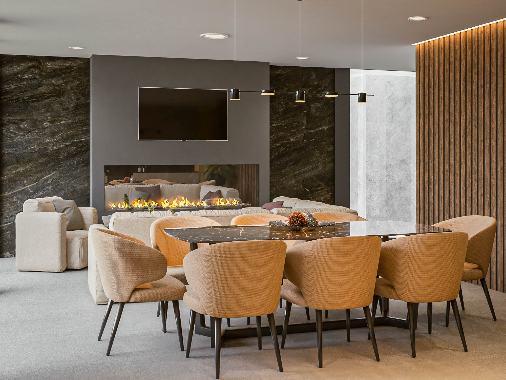 VIVIENDA G  B独栋住宅建筑与室内设计项目-14