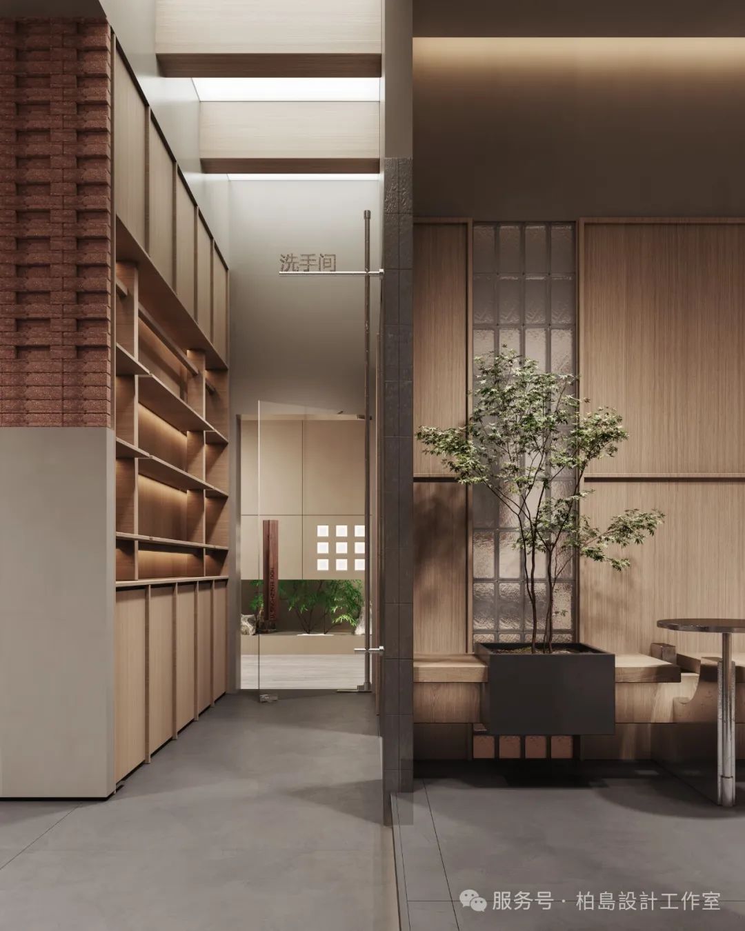 267㎡商业空间丨以简为雅，静谧深沉-12