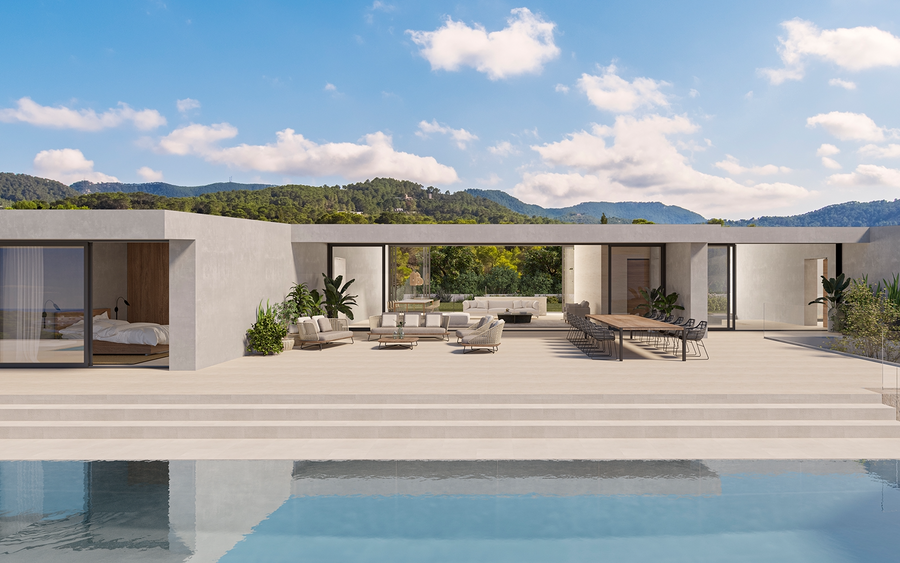 18 位建筑大师的伊维萨岛私人别墅设计,自然融入奢华-33