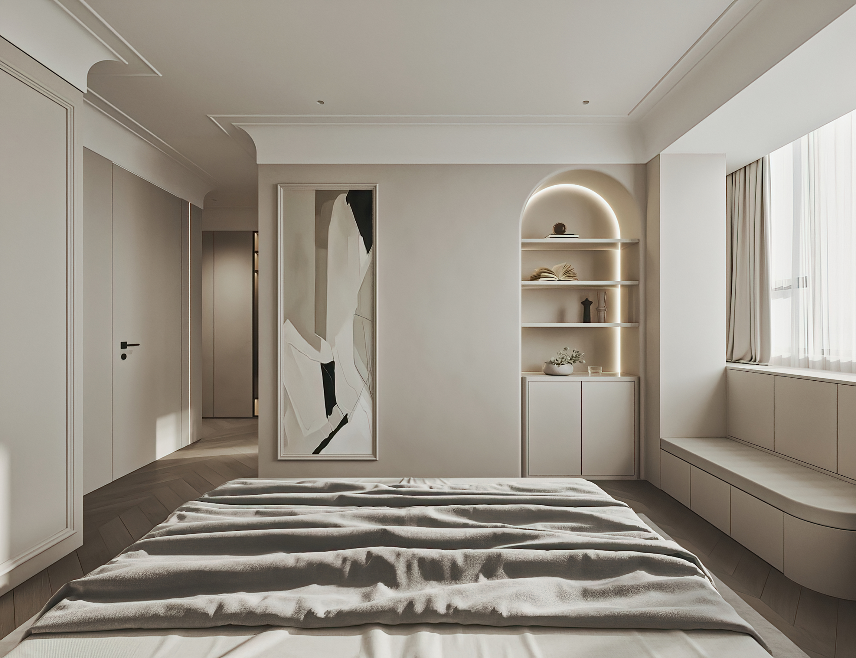 派逃设计·580m²现代别墅-19