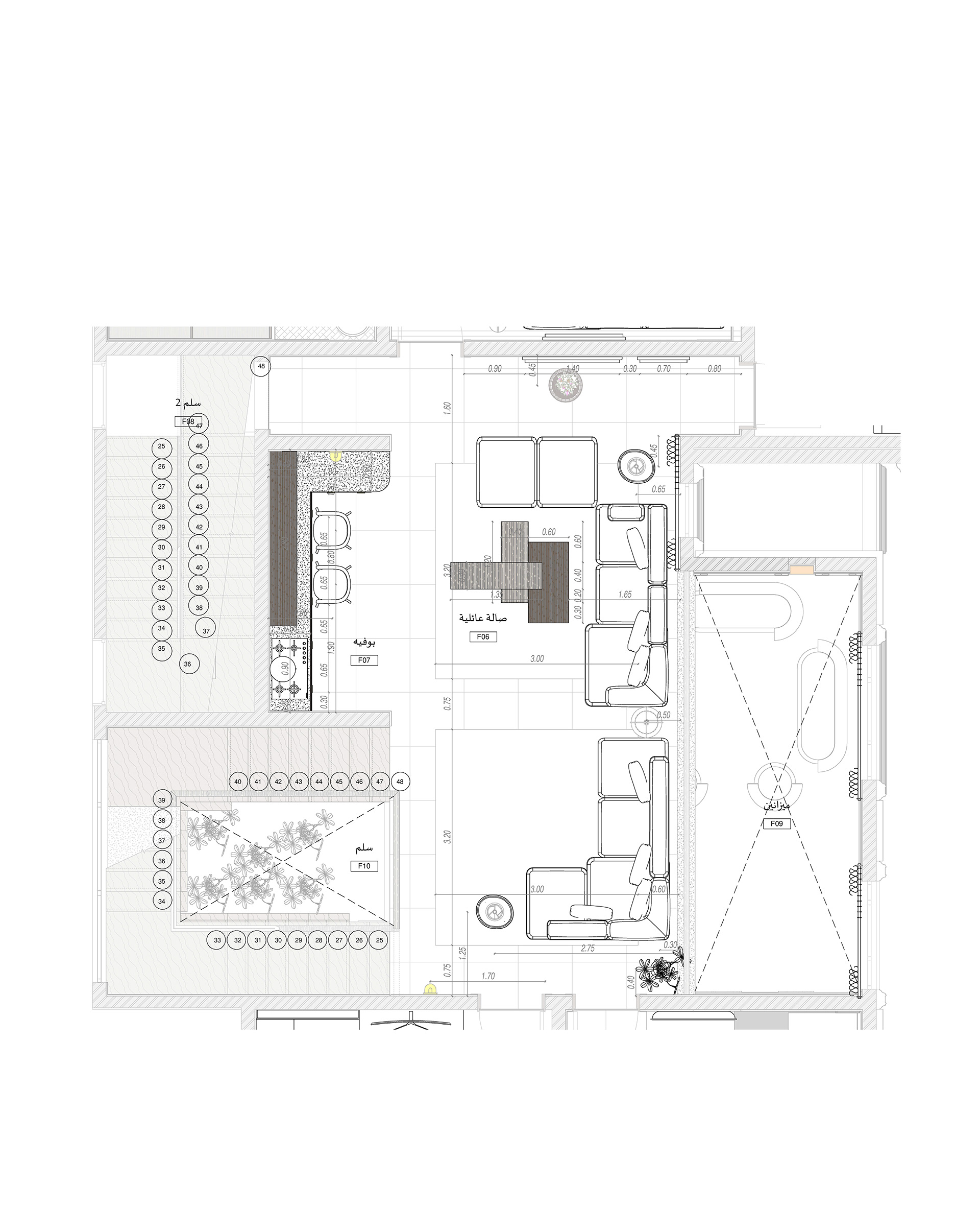 M·K· Classic Villa 室内外设计丨沙特阿拉伯丨Bariq Consultants-124