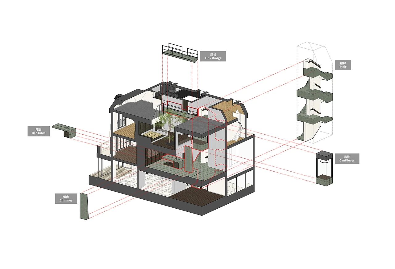 新作 垂光宅,以光线叙事的住宅空间丨中国北京丨moss.architects,主创夏梦等-47