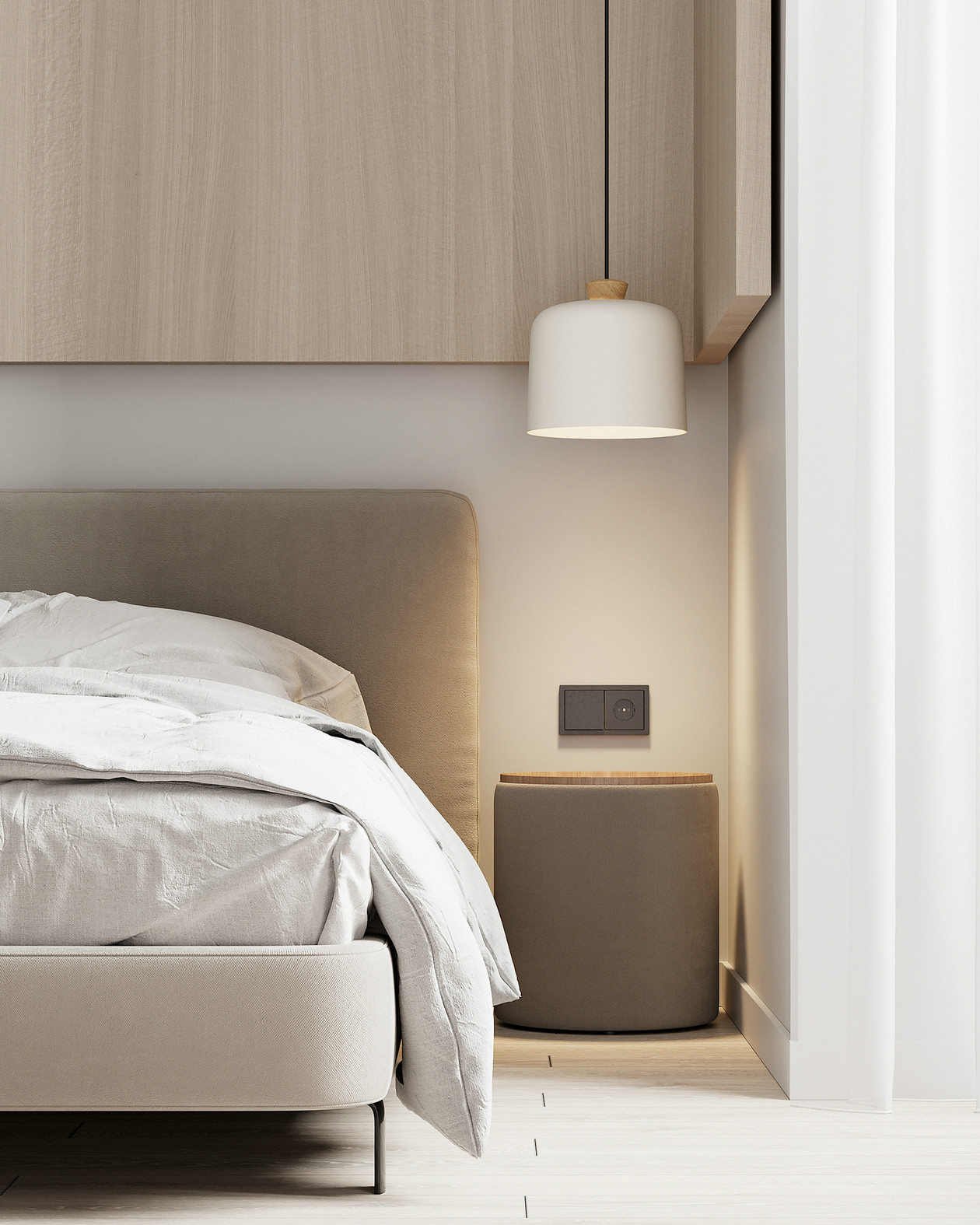 70㎡浅色系公寓设计-12