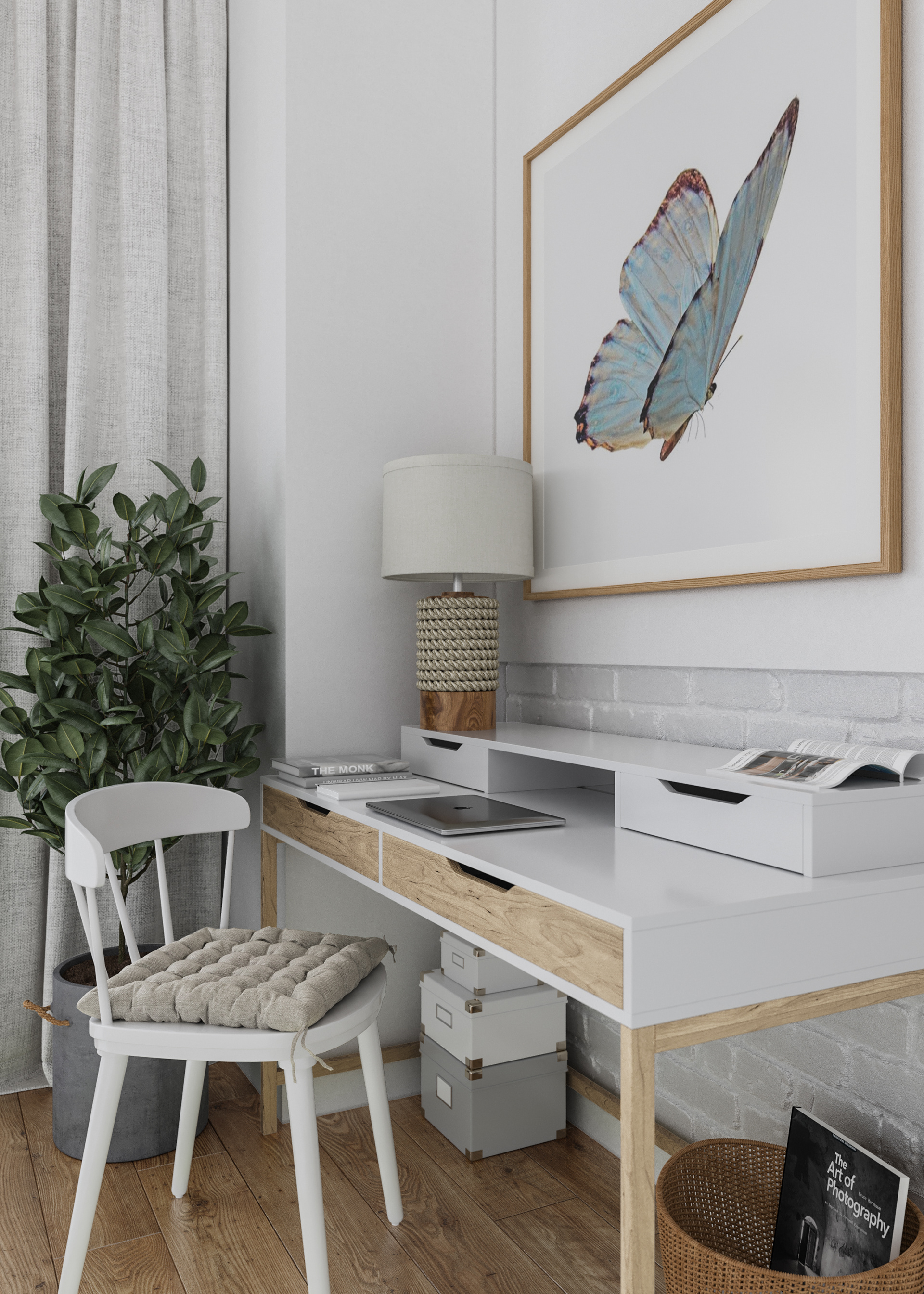 Guryevskaya Sloboda 村 3 号住宅室内设计丨Sergey Kachalov-31