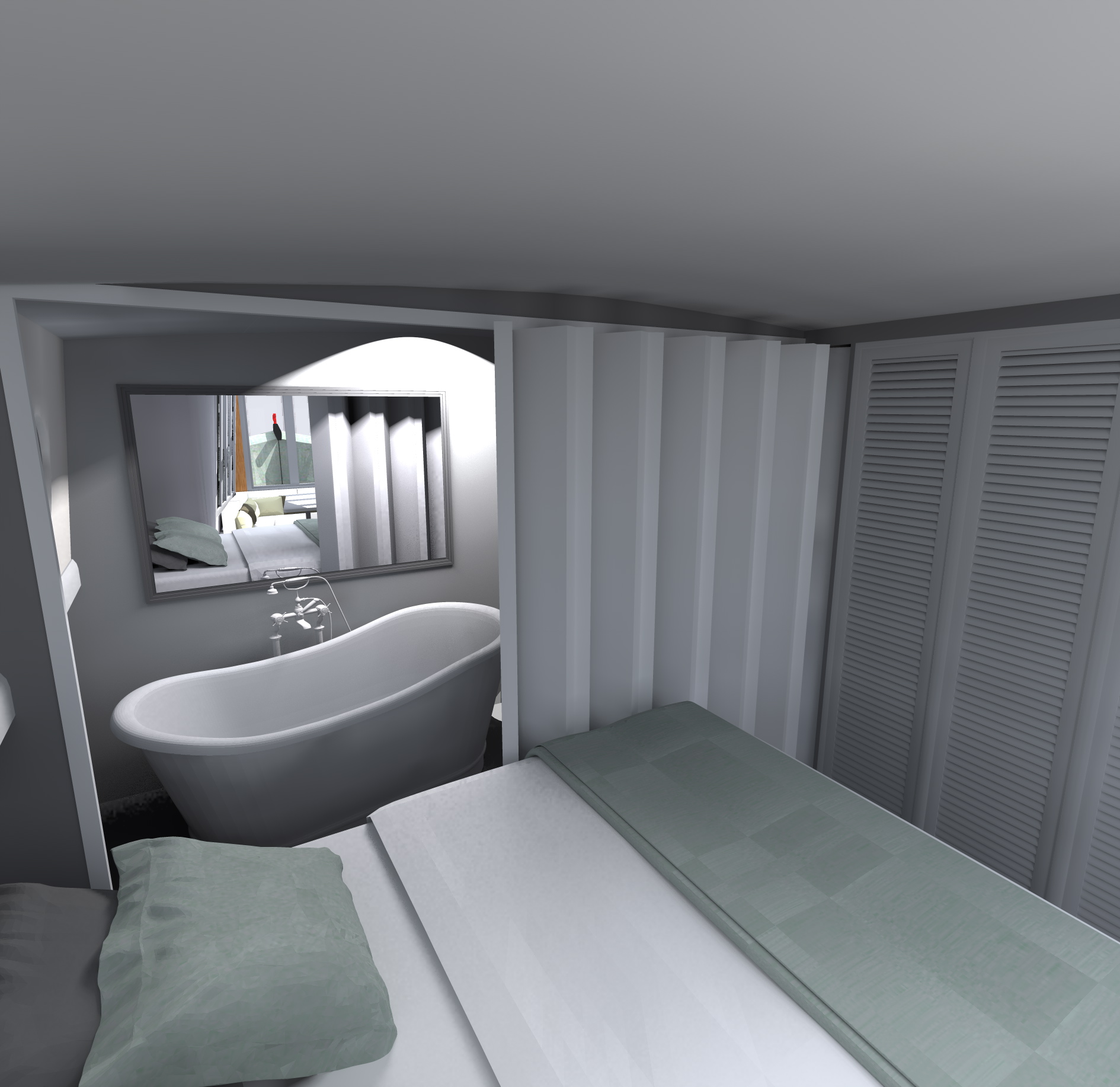 CANAL BOAT WHEELHOUSE concept 2014-7