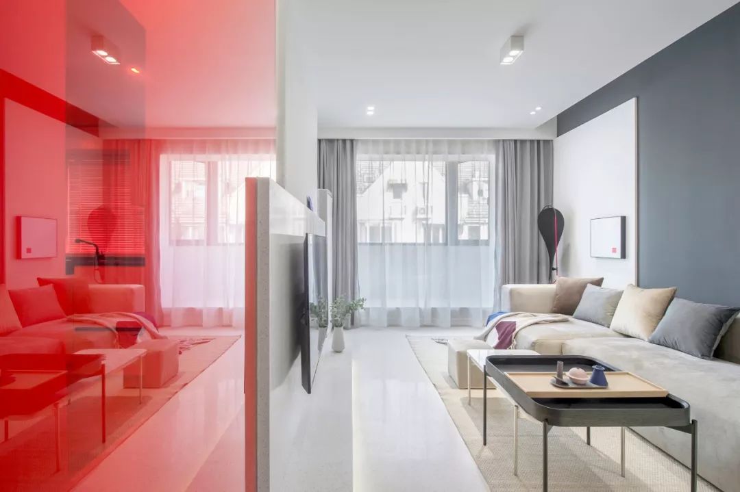 135m²怪异阁楼,创意爆改为艺术画廊式舒适三层!-11