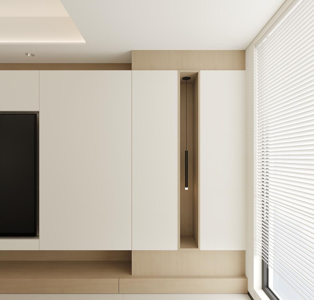 原木极简风跃层-11