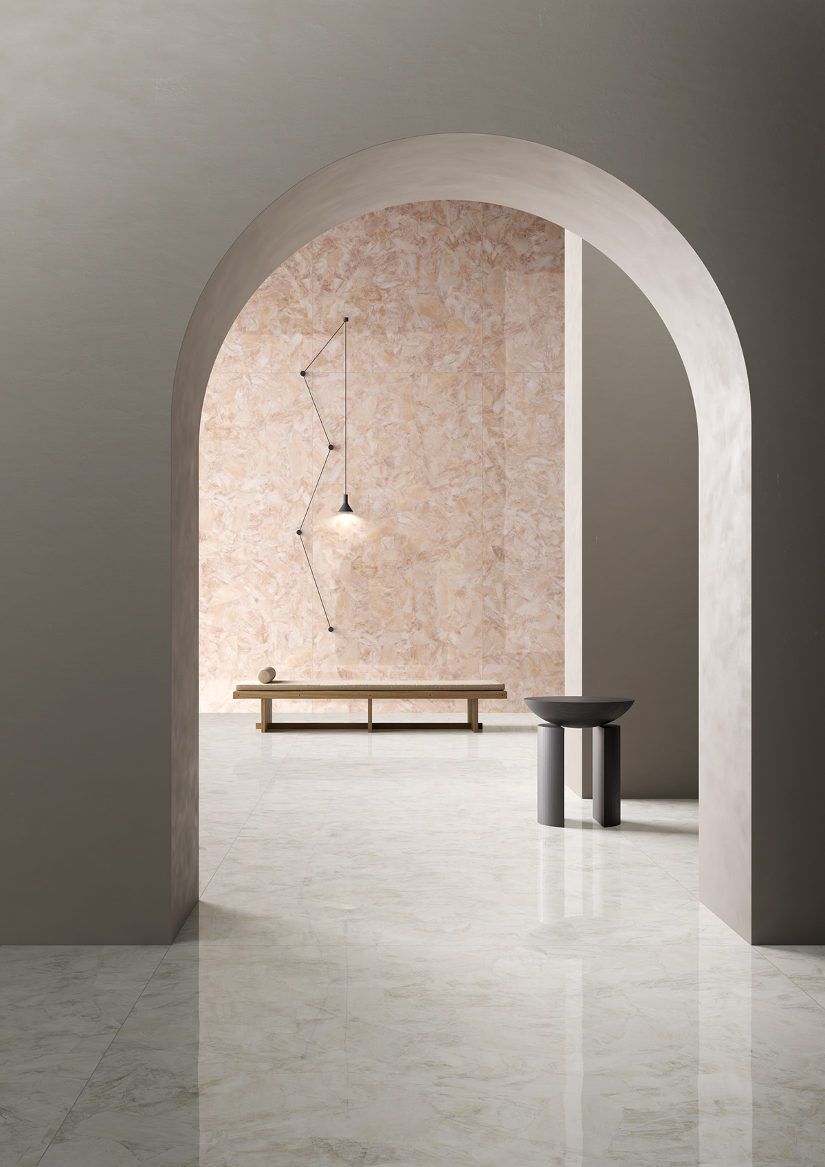 岩石盐-- 意大利 Graniti Fiandre 室内设计-3