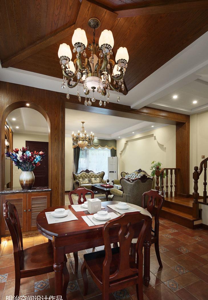 碧桂园欧洲城美式乡村风格别墅设计-14