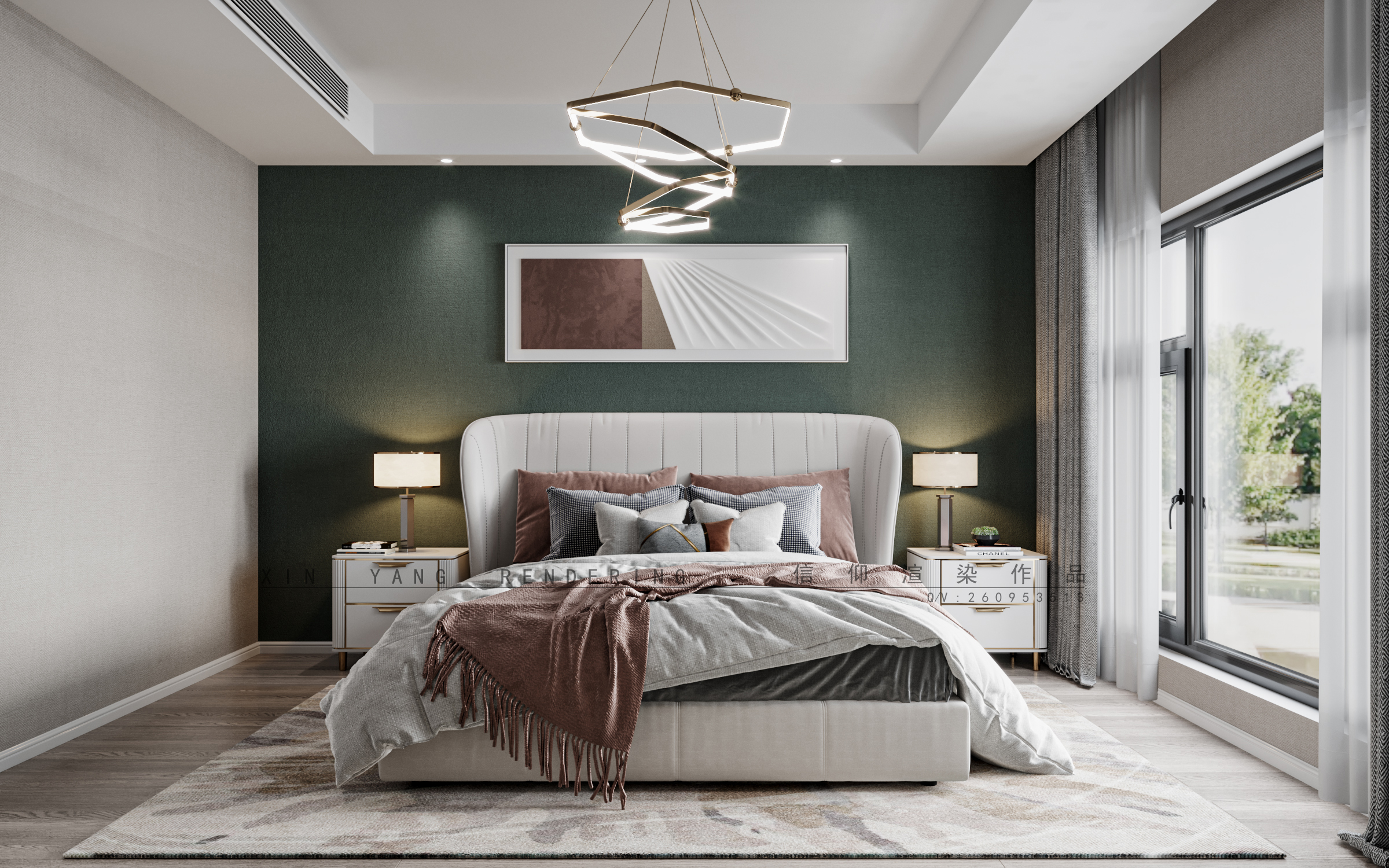 现代日常风格效果图设计-11