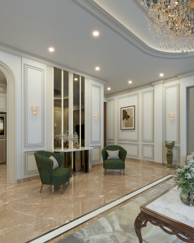 APARTMENT INTERIOR 3D RENDER